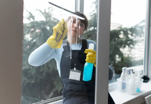 Nettoyage de vitres intérieures et extérieures à Mérindol